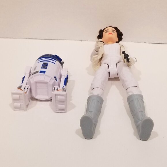 Star Wars Princess Leia Organa Doll and R2-D2 Action Figure, EUC       HOST PICK - Picture 7 of 14